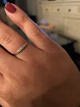 HOMOD-abalorios de anillo de plata de cristal para mujer, anillo redondo para el dedo de Cz transparente grande Diy, joyería de Color plateado para fiesta y boda