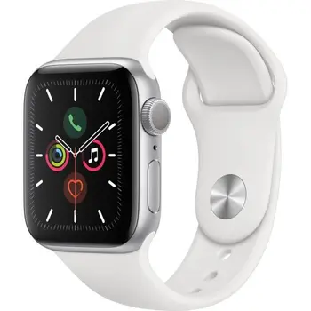 Apple Watch Serials 5 GPS 40mm aluminum plated with sports bracelet White-S/M
Apple Watch Serials 5 GPS 40mm aluminum plated with sports bracelet White-S/M