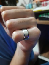 Anillo de acero inoxidable para hombre, joyería de boda, Horus Anka, médico, 8mm, Vnox