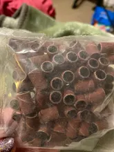 100 Uds bandas de limado de manicura archivo para UV Gel acrílico removedor polaco para máquina de clavos eléctrica taladro clavo 80 #/120 #/180 #