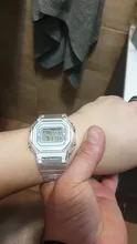 Reloj deportivo Digital para hombre y mujer, cronógrafo de pulsera transparente, informal, dorado, regalo para amantes, para niños y mujeres