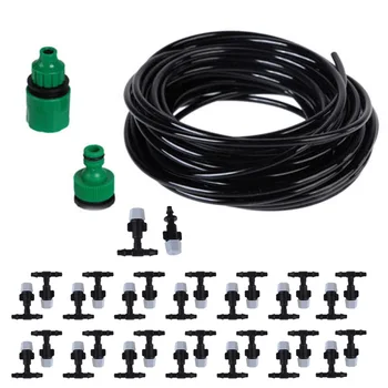5/25m Brass Hose Tap Connector Micro Spray Drip Garden Irrigation System Drippers Plant Self Watering Kit
5/25m Brass Hose Tap Connector Micro Spray Drip Garden Irrigation System Drippers Plant Self Watering Kit