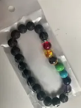 Natural Lava piedra curación equilibrio abalorio de Chakra pulsera de 8mm abalorio Ojo de Tigre tibetano Buda oración pulsera para los hombres y las mujeres