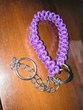 Collar de Color mejorado de alta calidad para perros grandes, Pastor Alemán, cadena P, ajustable, para perros medianos y grandes