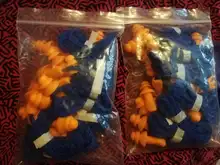 Tapones para los oídos de espuma blanda, tapones de protección auditiva con aislamiento acústico, reducción de ruido, cónico, para viaje, 10 pares