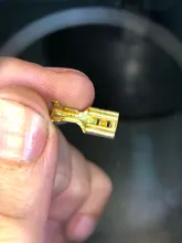 Spade Crimp Wire-Wrap-Connector Terminals-Sleeve AWG for 22-16 Female 200pcs/50pairs