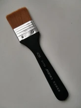 Pinceles profesionales de nailon para pintura de cabello, pinceles para pintura acrílica al óleo, polvo de acuarela, diferentes tamaños, 1 Uds.