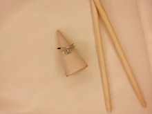 ZHOUYANG-Anillos ajustables para mujer, exquisita y bonita serpiente de circón, Color amarillo claro y dorado, regalos del anillo abiertos, joyería R072