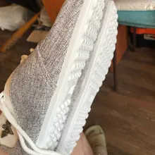 Zapatos informales de lona de alta calidad para hombre, calzado suave y cómodo para caminar, mocasines planos de lino transpirables