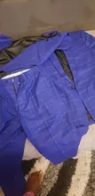 Shenrun-traje a cuadros para hombre, traje de cuadros ajustados para negocios, Formal, informal, para oficina, fiesta, graduación y boda, 3 piezas, primavera y otoño