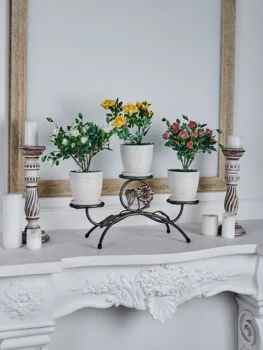 Christmas candles flower stand triple table "Garden of Paradise" artistic forging home decor Office Exclusive
Christmas candles flower stand triple table "Garden of Paradise" artistic forging home decor Office Exclusive