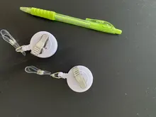 Estetoscopio retráctil para enfermera, funda para tarjeta de identificación, 1 Uds.