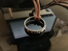 Collar con colgante de monedas de oro y calavera para hombre, cadena de cuerda de cuero, 4 unidades