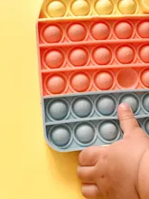 Fidget punk juguetes Arco Iris empujar burbuja juguetes anti estrés adultos niños sensorial juguete para aliviar el autismo Dropshipping. Exclusivo.