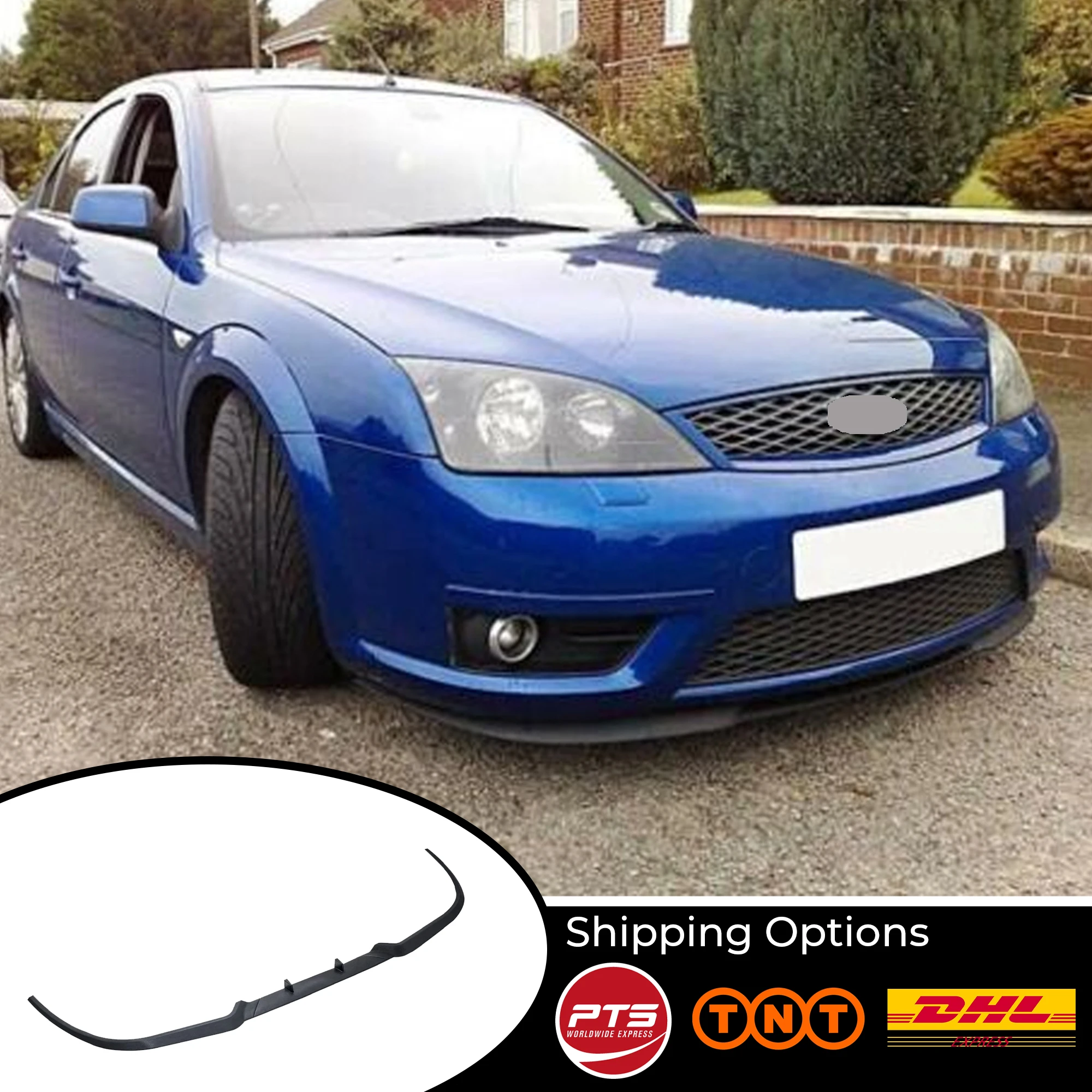 Передний спойлер для Ford Mondeo MK3 CUPRA R бампер губа Европейский универсальный