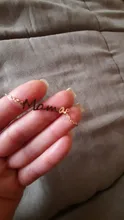 RIR de acero inoxidable mamá pulsera de enlace de cadena de oro pulsera regalo para el Día DE LA Madre nueva mamá regalos