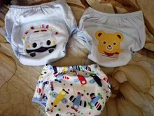 Pantalones de entrenamiento de dibujos animados para bebé, braguitas de pañales impermeables, orinal, ropa interior, pañales reutilizables, 3 uds., Envío Gratis