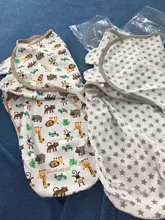 Pañales de algodón orgánico para bebé, parisarc infantil, envolvente, bolsa de dormir