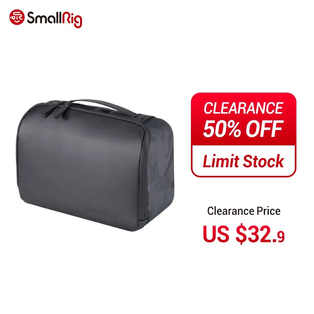 SmallRig Universal Accessory Pouch Pioneer Idea camera case for CSC plus 2 lenses PPP2396
SmallRig Universal Accessory Pouch Pioneer Idea camera case for CSC plus 2 lenses PPP2396