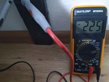 Multímetro profesional, probador de diodo HFE, capacitancia de resistencia de corriente de voltaje AC DC, profesional con mezzer