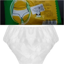 Ropa interior desechable para mujer, bragas cortas de papel no tejido, 6 uds., venta al por mayor