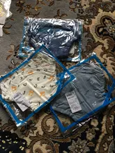 3 unids/set puro algodón reutilizables pañales 6 capa impermeable pañal de tela para bebé niños bebé algodón pantalones ropa interior,