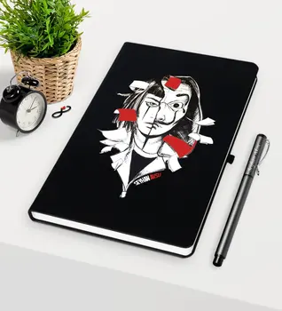 Personalized La Casa De Papel Black Notebook Pen Set-16 
Personalized La Casa De Papel Black Notebook Pen Set-16