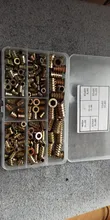 Insertos roscados tuercas, inserto de madera surtido Kit de herramientas, M4/M5/M6/M8 tornillo de muebles insertos perno sujetador (165 uds)