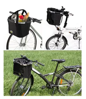 Folding bicycle basket, basket bicycle handlebar Multipurpose removable, basket bicycle front City, oxford fabric
Folding bicycle basket, basket bicycle handlebar Multipurpose removable, basket bicycle front City, oxford fabric
