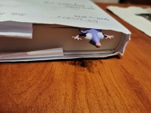 Marcapáginas estéreo 3D creativo, marcador animales de dibujos animados, Gato Kawaii, marcapáginas con Panda de páginas