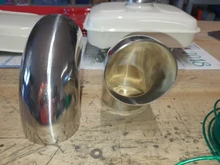 Codo de 45 grados de soldadura sanitaria, accesorio de tubería de acero inoxidable 304, O/D 16/19/25/28/32/34/38/45/51mm