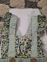 Sanlutoz-peleles florales para niñas pequeñas, ropa de verano sin mangas para bebés, ropa bonita para niñas pequeñas