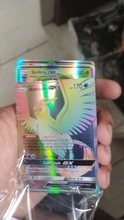 Cartas de Pokémon con 20 unidades de energía versión inglesa, juego de batalla, entrenador comercial, colección brillante, juguetes para niños