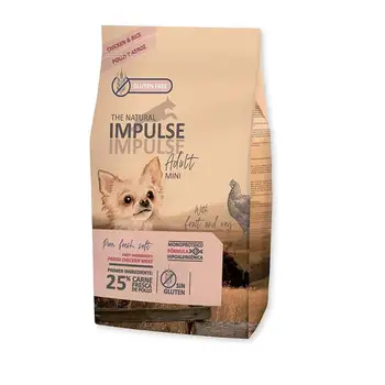 THE NATURAL IMPULSE DOG MINI CHICKEN small breed adult DOG food-3Kg 
THE NATURAL IMPULSE DOG MINI CHICKEN small breed adult DOG food-3Kg