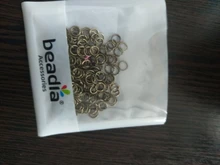 Lote de anillos abiertos de 3-20mm, 50-200 unids/lote, conectores de anillos partidos de oro rosa para DIY, joyería, accesorios Diy