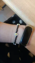 HangZhi-Pulseras de margaritas coreanas con flores, coloridas y transparentes, hechas a mano, elásticas, joyería, novedad de 2020