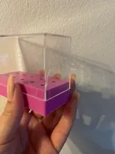 Portabrocas de Lima electrónica para uñas, 10/7 ranuras, caja de almacenamiento clara para limas eléctricas rotativas, accesorio herramienta de exhibición de uñas