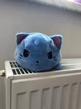 Gato de doble cara para niños, animales de peluche, unicornio, 21 estilos