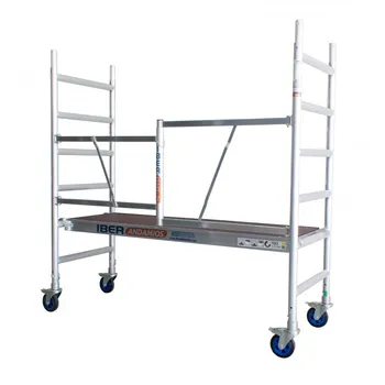 Scaffold folding in aluminum CT26 with no trapdoor platform
Scaffold folding in aluminum CT26 with no trapdoor platform