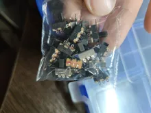 Hot 20pcs 5V 0.3A Mini Size Black SPDT Slide Switch for Small DIY Power