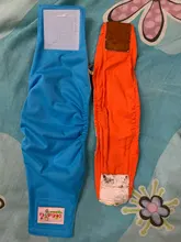 OhBabyKa-pañal de tela reutilizable lavable para perros, pantalones cortos fisiológicos de perro sanitario, Calzoncillos largos para perros de compañía, envío directo