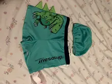 2019 nuevos niños nadando bañadores 2-10 AÑOS NIÑOS bañador para niños dinosaurio niños bañadores con Hat-SW367