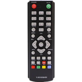 Пульт ДУ для ресивера Gold Master T-707 Sky Vision T2108 T2109 DVB-T2 DENN DDT100 DDT101 DDT110 DDT120 DDT150 FUSION DTR-01
Пульт ДУ для ресивера Gold Master T-707 Sky Vision T2108 T2109 DVB-T2 DENN DDT100 DDT101 DDT110 DDT120 DDT150 FUSION DTR-01