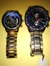 CURREN-Reloj de pulsera deportivo impermeable para hombre, cronógrafo de cuarzo con fecha, masculino, de lujo, nuevo