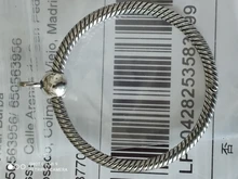 Colgante de Plata de Ley 925 con forma de cadena para mujer, accesorio Original de cadena de Cable, abalorio de plata 925, fabricación de joyas, gran oferta