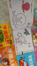 Libros para colorear para niños, libro para colorear con imagen de iluminación, grafiti para bebé, aprendizaje para dibujar, Educación Temprana, libros de dibujo para bebé