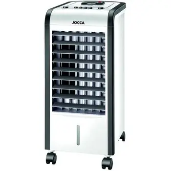 AIR CONDITIONER COLD ECO 3 IN 1 JOCCA 2227 - 80W - 3 FUNCTIONS IN 1 - 3 SPEED-60 ° SELF-ADJUSTING BLADES-INCLUDES 2 DEPOSITS P
AIR CONDITIONER COLD ECO 3 IN 1 JOCCA 2227 - 80W - 3 FUNCTIONS IN 1 - 3 SPEED-60 ° SELF-ADJUSTING BLADES-INCLUDES 2 DEPOSITS P
