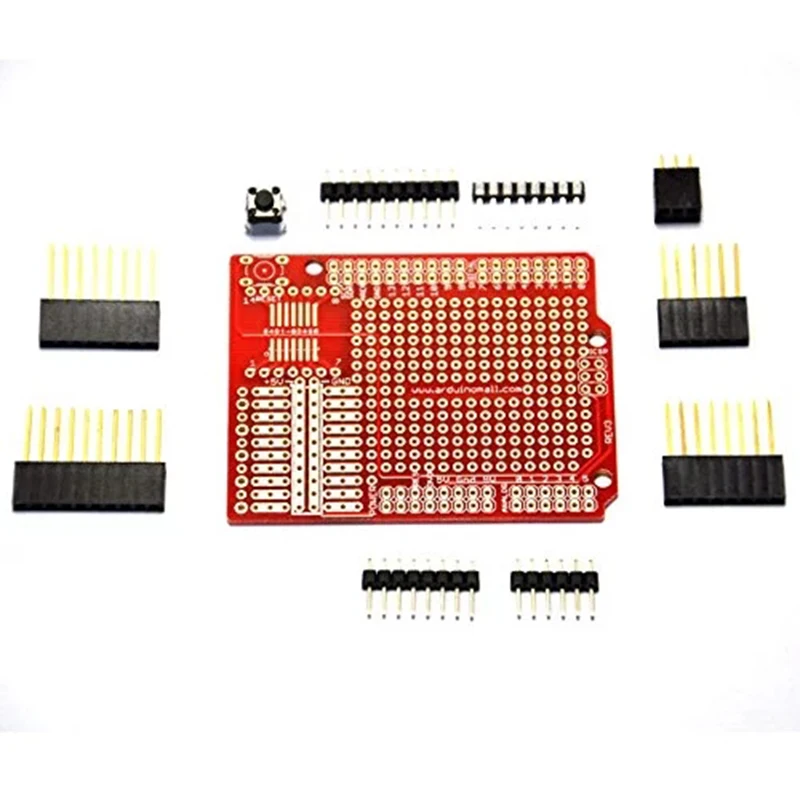 

Prototype PCB Expansion Shield Board Breadboard Development Bread Board Protoshield Module For Arduino UNO R3 One Diy Kit