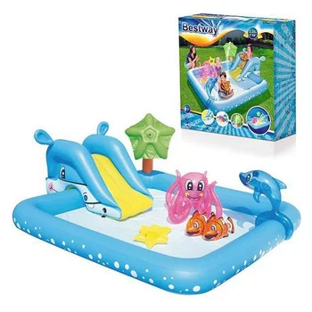 Inflatable Paddling Pool for Children Bestway Blue 300 L (239 X 206 x 86 cm)
Inflatable Paddling Pool for Children Bestway Blue 300 L (239 X 206 x 86 cm)