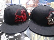 Gorra de béisbol Bordado de letras para hombre y mujer, gorro plano de Metal para deportes al aire libre, estilo Hip Hop, Snapback